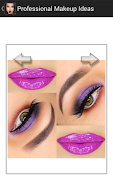 Professional Makeup Ideas 스크린샷 1