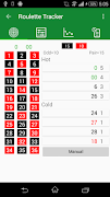 Roulette Tracker ảnh chụp màn hình 1