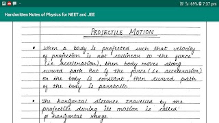 Handwritten Notes of Physics for NEET and JEE ảnh chụp màn hình 2