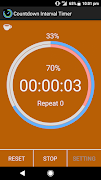 Countdown Interval Timer App Free اسکرین شاٹ 2