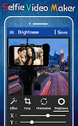 Selfie Video Maker 스크린샷 4