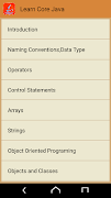 Learn Core Java скриншот 1