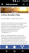Joyce Meyer Daily Devotional ポスター