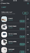 برنامه‌نما Ionic 3 UI/UX Components & Multipurpose Theme App عکس از صفحه