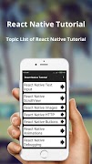 React Native Tutorial スクリーンショット 2