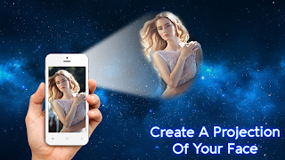 Face Projector Simulation پوسٹر