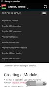 Angular JS Tutorial Offline 截图 5
