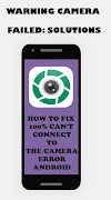 Fix Camera error Plakat