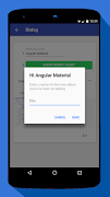 Angular Material Design 截图 4