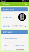 Invoice Template Generator تصوير الشاشة 1