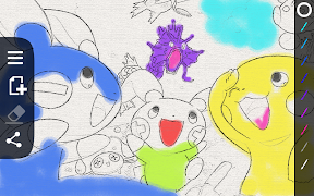 素描它！寵物小精靈的著色書 截圖 4