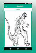 How To Draw Godzilla step by step ảnh chụp màn hình 4