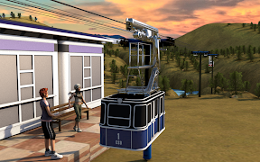 3 Schermata Sky Simulator 3D del pilota del tram