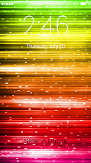 Rainbow lock screen ภาพหน้าจอ 4
