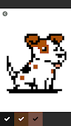 Dog Color By Number: Pixel Art Dog 스크린샷 2