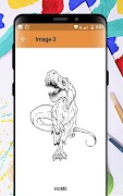Learn How to Draw Dinosaurs Step by Step स्क्रीनशॉट 1