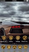 Bronze Car Theme C Launcher تصوير الشاشة 2