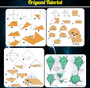 Origami Tutorial captura de pantalla 1
