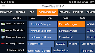 برنامه‌نما CINEPLUS IPTV عکس از صفحه