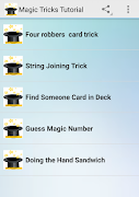 Magic Tricks Tutorial captura de pantalla 1