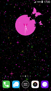 Pink Clock Widget Screenshot 2