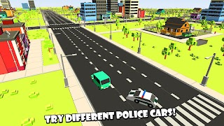 2 Schermata Cube Smash: Cop Chase Race 3D