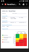 برنامه‌نما Renal Chart عکس از صفحه