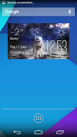 Moon1 weather widget/clock poster