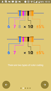 Learn Resistor Color Coding تصوير الشاشة 3