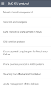 SMC ICU PROTOCOL スクリーンショット 1