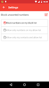 Call blocker ( Block Calls) screenshot 1