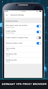 Germany Unblock Proxy Browser, VPN Private Browser تصوير الشاشة 4