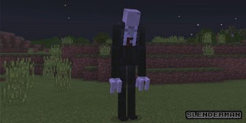 Slenderman Addon for MCPE captura de pantalla 4