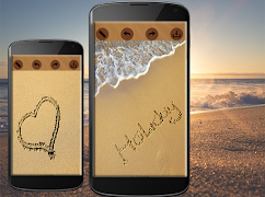 اكتب اسمك على الصورة من رمل স্ক্রিনশট 1