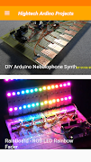 برنامه‌نما Hightech Arduino Projects عکس از صفحه