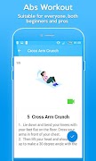 腹部練習 -  腹筋ワークアウト スクリーンショット 5