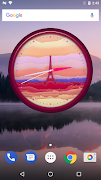 Paris Clock Widget स्क्रीनशॉट 1