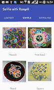 selfie with rangoli screenshot 2