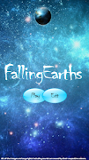 برنامه‌نما FallingEarths 2D عکس از صفحه