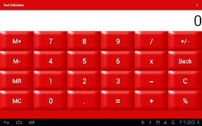 Red Calculator تصوير الشاشة 3