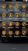 Bronze Car Theme C Launcher اسکرین شاٹ 1