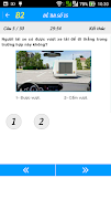 Ôn thi GPLX B2 15 đề 450 câu - Mô tô 8 đề 160 câu Screenshot 2
