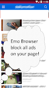 Emo Keine Werbung Web Browser Screenshot 3