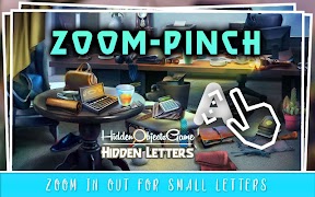 3 Schermata Hidden Letters 100 Level : Hidden Object Game