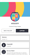 WEB2APP(TEST APP) スクリーンショット 3