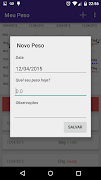 Meu Peso screenshot 5