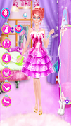 العاب تلبيس بنات ومكياج قص و تصفيف الشعر screenshot 1