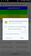 برنامه‌نما MACCHANGER MEDIATEK عکس از صفحه