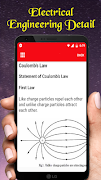 Basic Electrical Engineering App Physics Class 12 screenshot 2