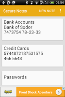 Private Notes স্ক্রিনশট 1